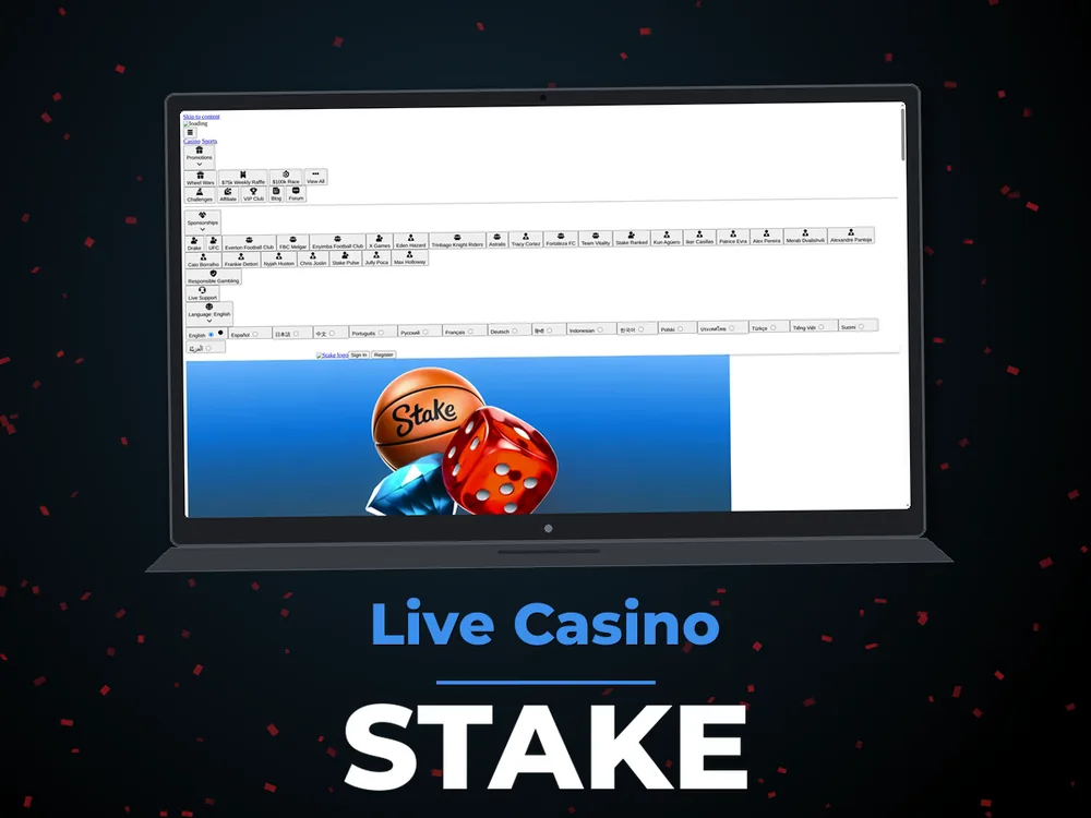 Stake - Live Casino