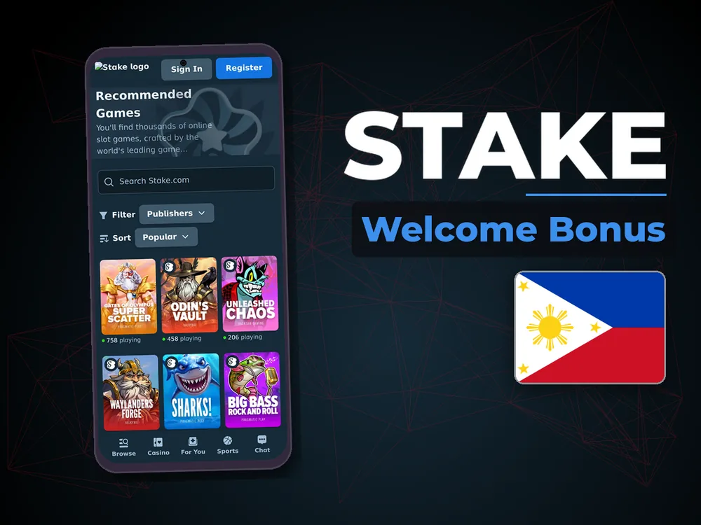 Stake - Welcome Bonus