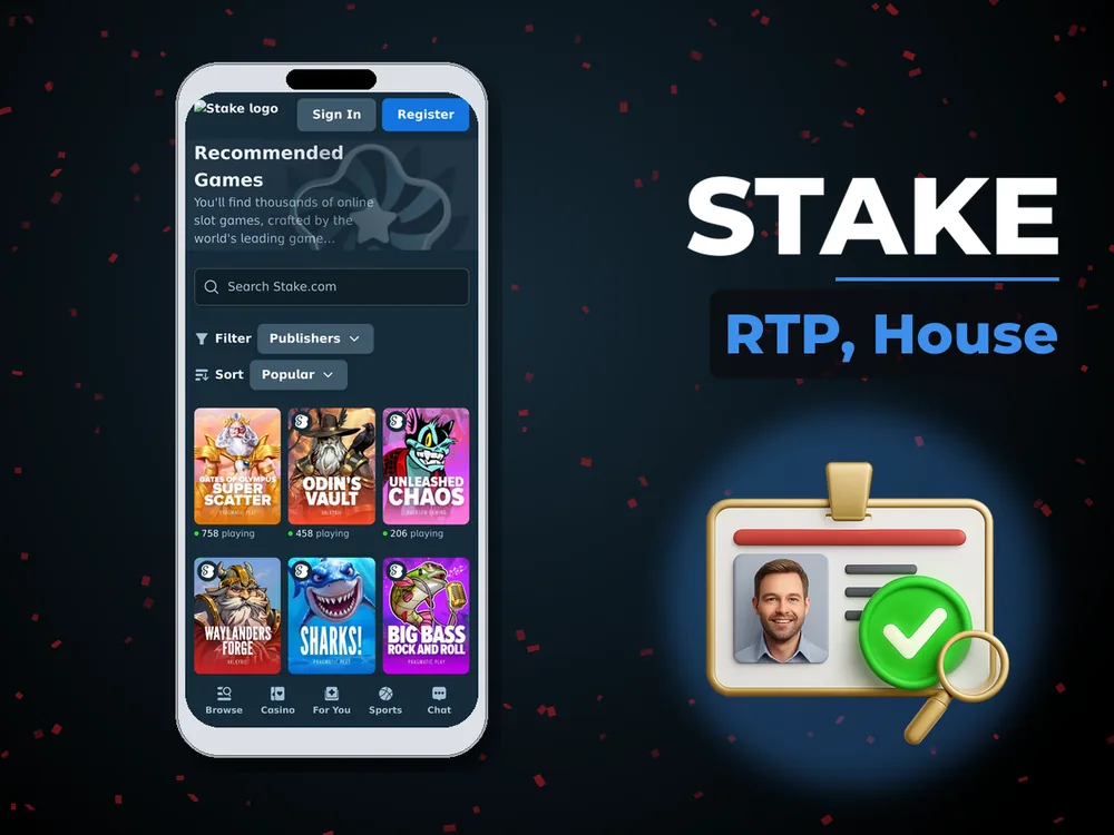 Stake - RTP, House