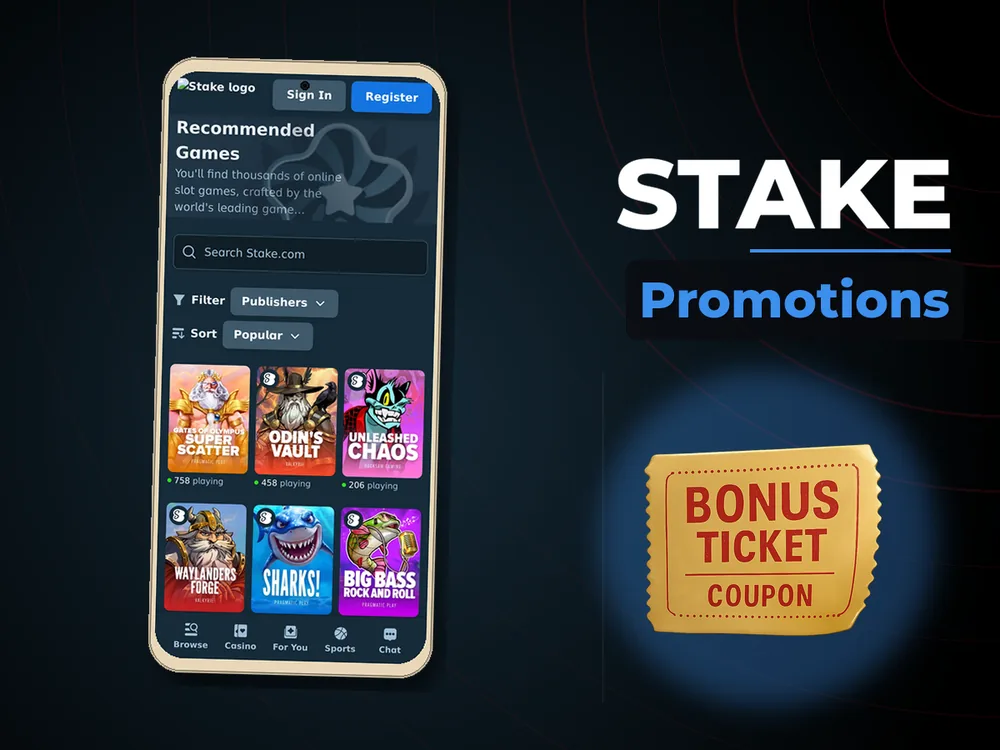 Stake - Promotions
