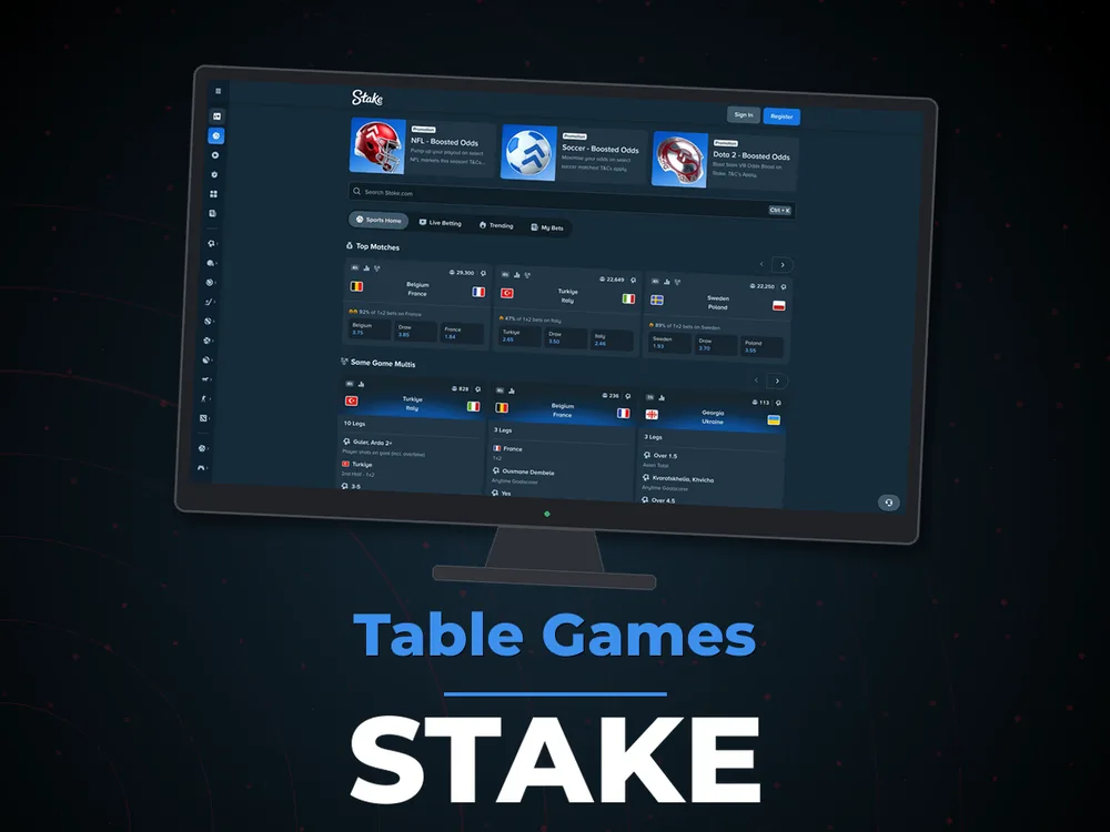 Stake - Table Games