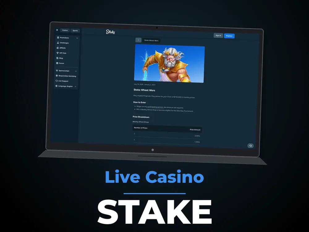 Stake - Live Casino