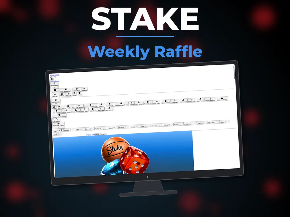 Stake - Weekly Raffle