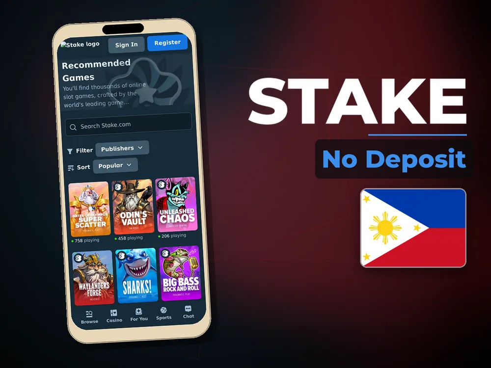 Stake - No Deposit