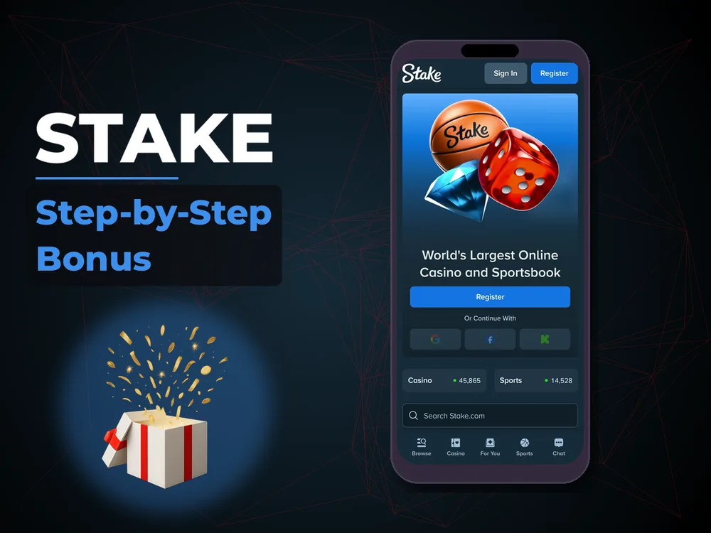 Stake - Step-by-Step Bonus